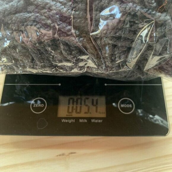 Hand Knit Grey Wig With Beard 2-4 EUC - Picture 5 of 6